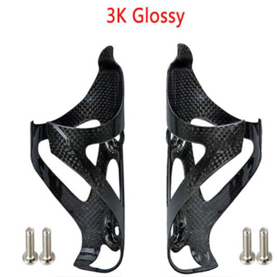 Road Bike Drink Water Bottle Cage Holder MTB Full Carbon Fiber Bicycle