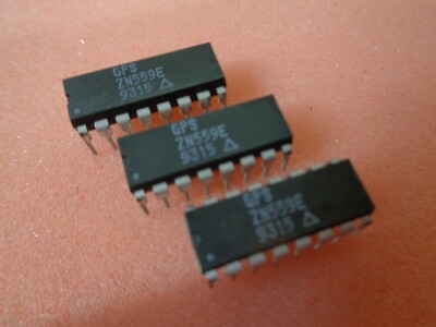 2 x ZN559E PLESSEY DIP16 Digital zu Analog/Analog Wandler DAC UKINSTOCK
