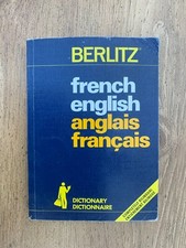 Berlitz French-English Pocket Dictionary (Berlitz Pocket Dictionaries), Berlitz 