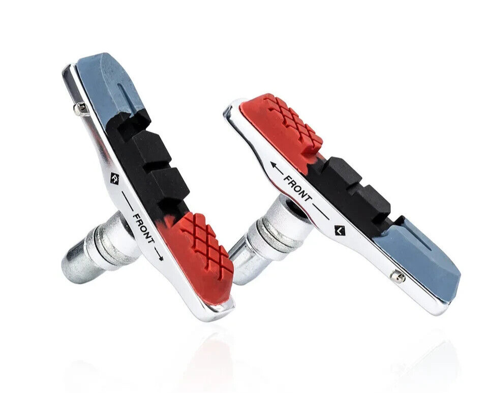 Bicycle Aluminum Brake Pads V-Brakes Kit Mountain Bike Rim Mtb Road Bmx Ztto