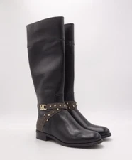 Michael Kors Kincaid Faux Leather Riding Boot Women’s Size 7.5