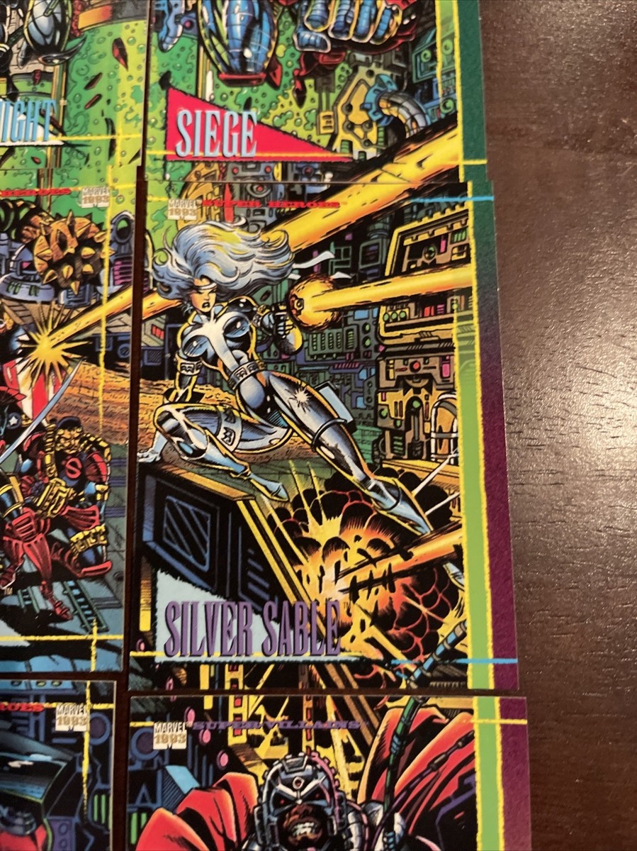Marvel 1993 Sky Box 9 Trading Card Set (#1 - #9) Ungraded | eBay