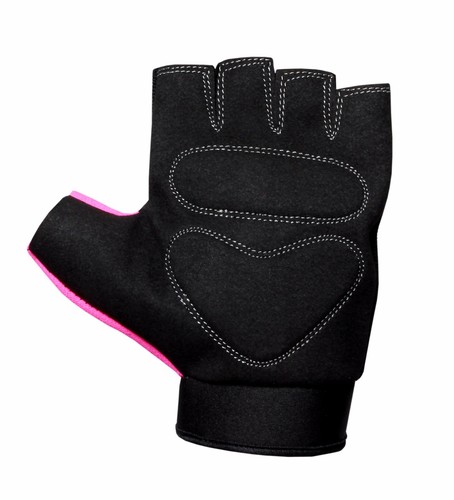 Ladies Gel Gloves Fitness Gym Wear Weight Lifting Workout Training Cycling - Picture 3 of 3