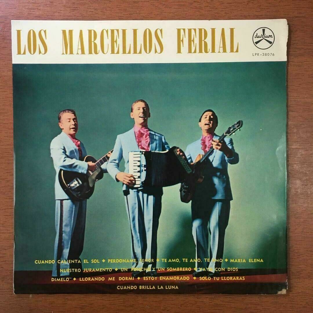 Los Marcellos Ferial [1965] Vinyl LP Latin Pop Ronde Un Poncho Y