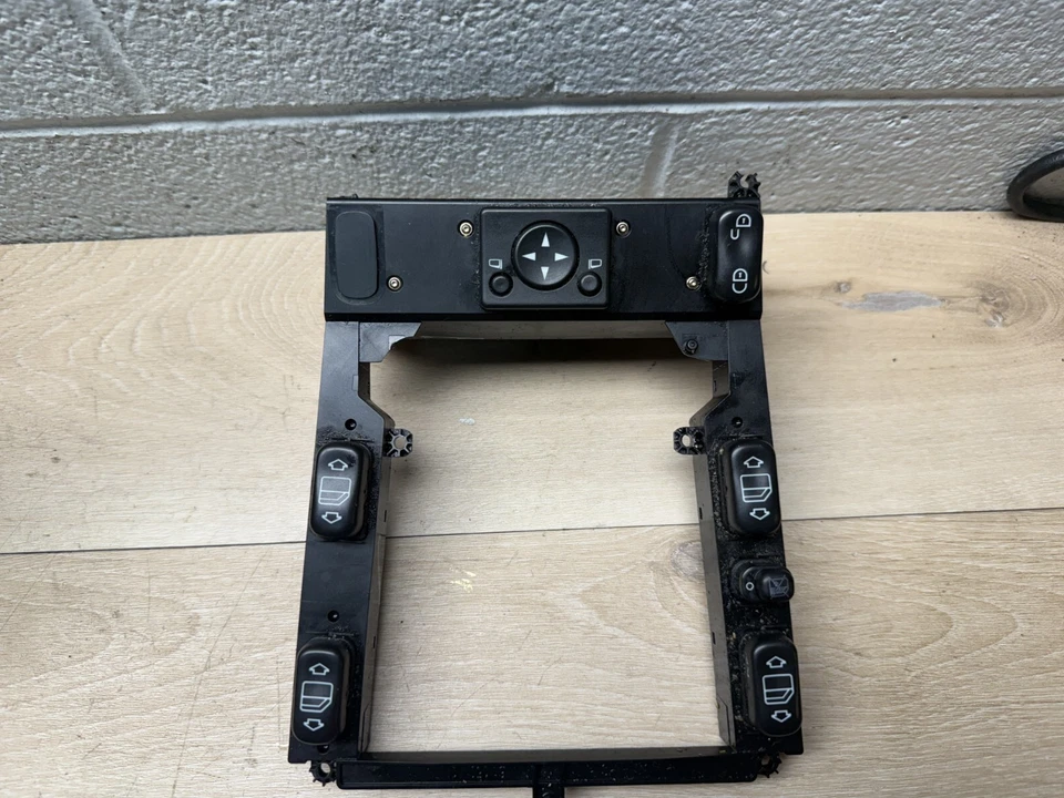 MERCEDES BENZ ML350 ML55 OEM 02-05 MASTER ESPEJO ELÉCTRICO BLOQUEO VENTANA INTERRUPTOR BISEL Foto 2 de 4