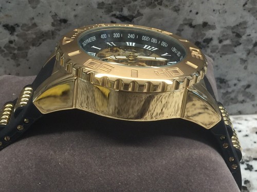 NEW INVICTA PRO DIVE AUTOMATIC PLASTIC ON BACKSKELETON DIAL MENS WATCH 51mm 216g - Picture 2 of 10