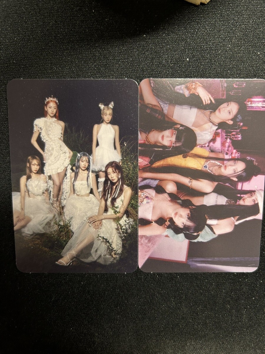 LE SSERAFIM EASY GROUP PHOTOCARD SET OF 2 TARGET EXCLUSIVE | eBay