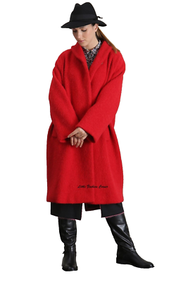 MARINA RINALDI ✨WOOL-ALPACA Coat Plus size 29-USA W20__