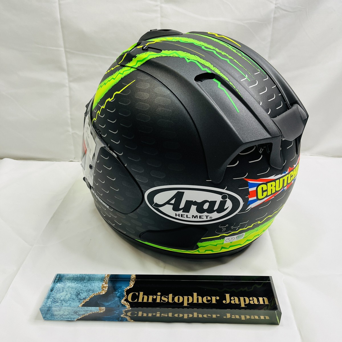 Arai RX-7X Corsair-X CRUTCHLOW L size 59-60cm Full Face Helmet