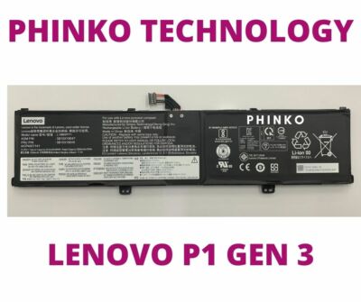 AKKEE L18M4P71 Laptop Batteria per Lenovo ThinkPad X1 Extreme 1st Gen/2nd Gen ThinkPad P1 1st/2nd Gen Series L17C4P72 L17M4P72 01YU911 01AY968 01AY969 5B10V98091 15.36V 80Wh