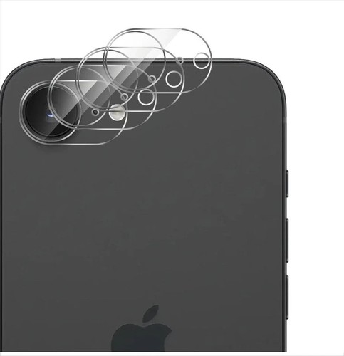 For Apple iPhone 16e 2025 Camera Lens Clear Tempered Glass Protector Cover - 第 1/3 張圖片