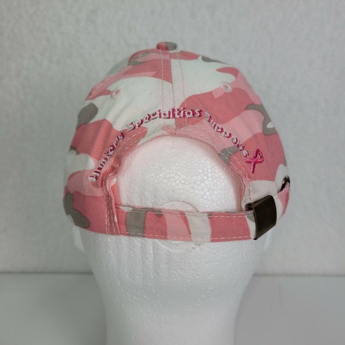 Hunters Specialties Women's Pink Camo Breast Cancer Support Ball Cap Pre-owned - Picture 12 of 12