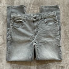 14 husky, gray jeans, slim fit