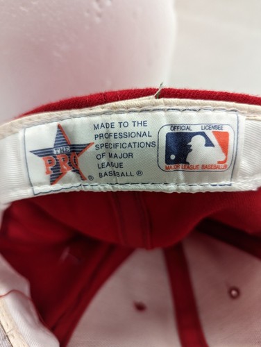 VTG Cincinnati Reds Willie Greene #12 Signed Baseball Cap 100% Wool Size 7 1/8 - Picture 9 of 12