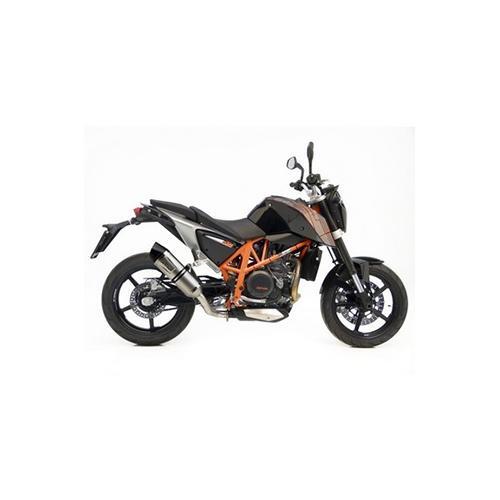Remplacer l'échappement d'origine lourd par le Leovince LV One inox KTM 690 Duke
