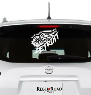 Detroit Red Wings Signature Series Custom Vinyl Decal
