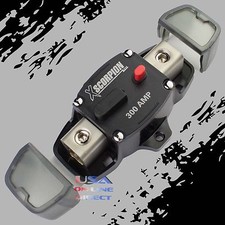 Marine Stereo Wet Wire Sounds 300Amp Circuit Breaker Fuse Audio system Electric