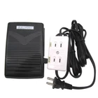 110V #FC-143 Home Sewing Machine Foot Control Pedal & Cord & Light + Motor Block