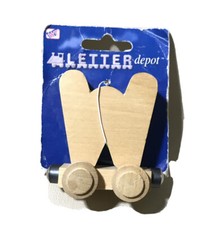 Westrim Crafts Wood Toy Train Car Letter W Thomas Brio Compatible Letter Depot