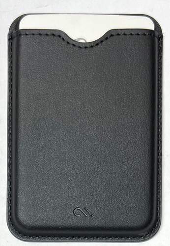 Case-Mate - Magnetic Cardholder with MagSafe For iPhone 16/15/14/13/12 - Black - 第 3/4 張圖片