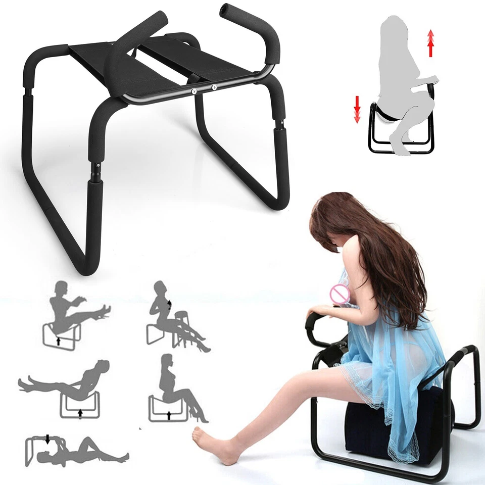 300LB Sex Aid Bounce Tool Sex Chair With Armrest Couple Love Position Stool - Image 2 of 4