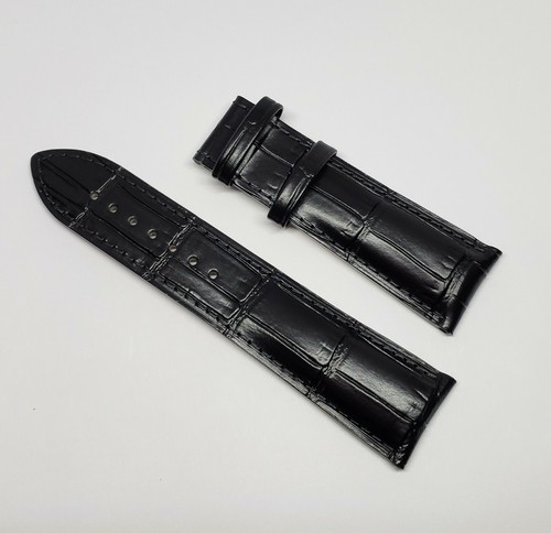 Original MIDO Multifort 23mm Model: M005614A Black Leather Watch Band Strap  | eBay