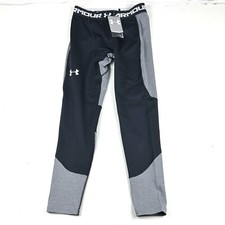New Under Armour YOUTH Boys Compression Pants 3/4 Tights Training NWT Size Large