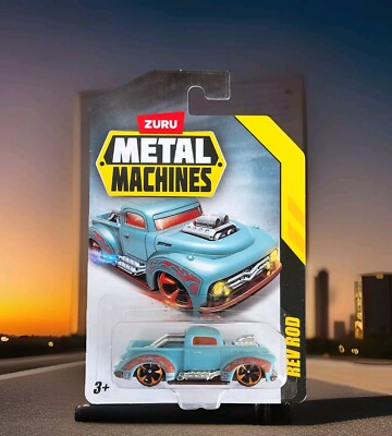 Zuru Metal Machines Car Auto Rev Rod Neu OVP 1:64 Spielzeug Rennauto