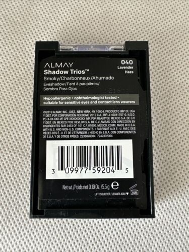 Almay Smoky Eye Trios Eyeshadow #040 Lavender Haze, 0.19oz - Picture 2 of 2