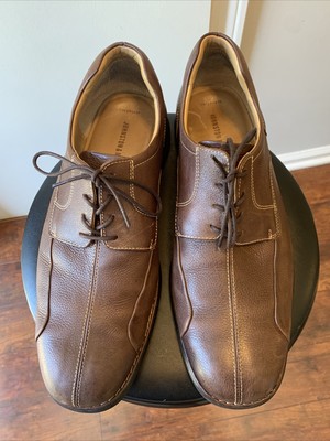 Size 11.5 Johnston & Murphy Brown Sheepskin Lace Ups Johnston & Murphy Men main image 4