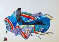 Hisashi Otsuka (Japanese b.1947 )Original Lithograph Print Hand Signed