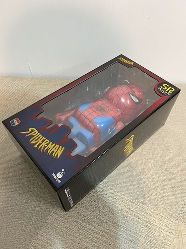 Medicom x Marvel - Spider-Man 400 % Bearbrick Be@rbrick Figur - Bild 3 von 4