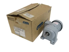 NEW NISSEI G3L22N060-UTM020NA GEAR MOTOR 60:1 7/8" DIA. G3L22N060UTM020NA