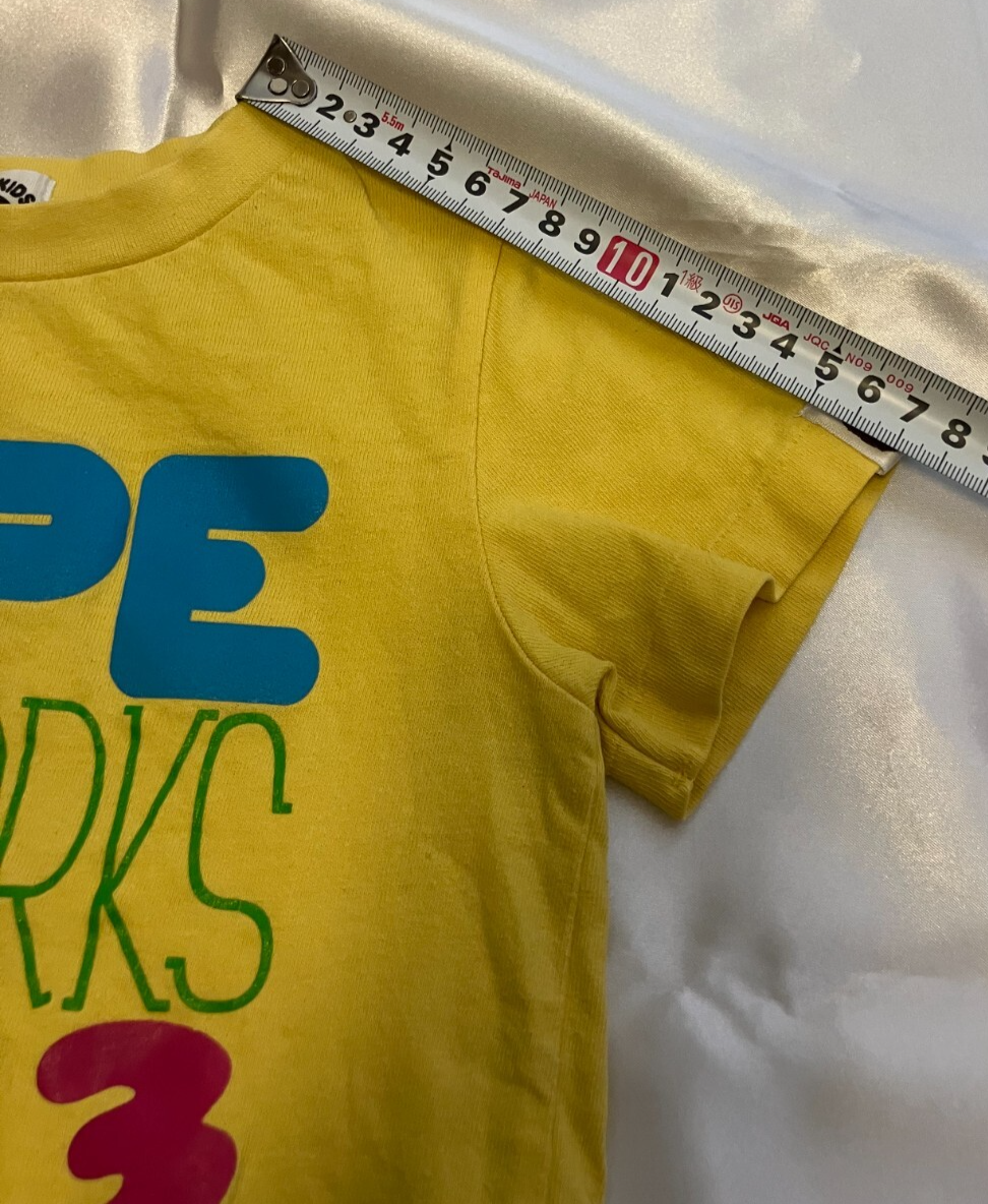 A Bathing Ape Bape kids short sleeve T-shirt 90 approx. 24M