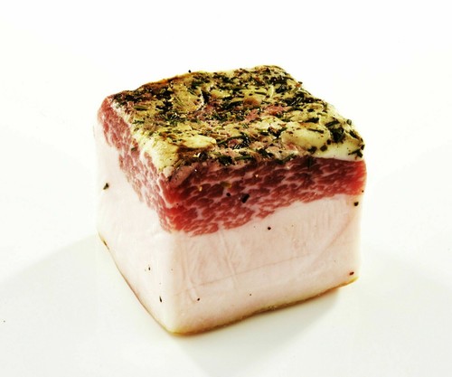 Lardo /arom. Salzspeck - 200 g - mit Kräutern verfeinert - Bild 1 von 4