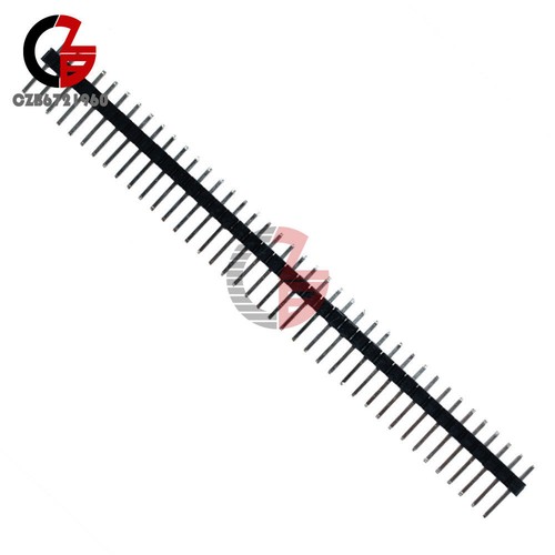 50Pcs 40Pin 2.54mm Single Row Pin Header Strip - Picture 3 of 5