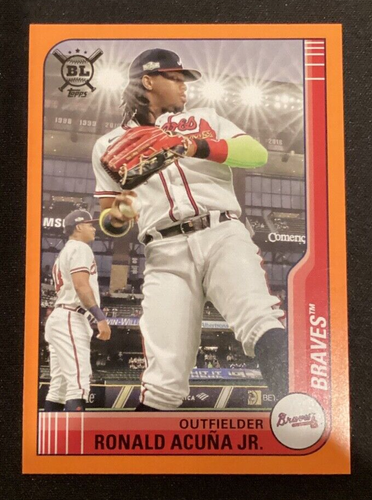 Ronald Acuna Jr Base, Insert, and Parallel Cards - You Pick,Buy More, Save More! - Picture 34 of 58