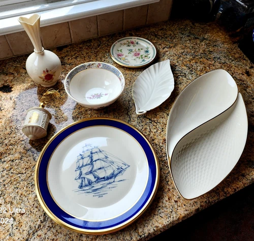 Lot of 7 Vintage Lenox USA Pieces ~ Limited Editions ~ Nice Variety!~