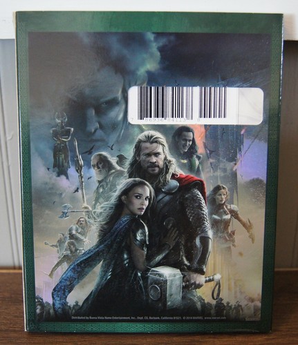 New! Thor: The Dark World (Blu-ray 3D, Blu-ray) Target Limited Edition Slipcover - Picture 2 of 6