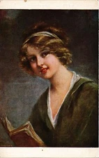 CPA AK Fr. MARTIN-KAVEL Attractive Read. (286775)