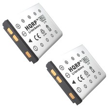 2-Pack 750 mAh Li-Ion HQRP Battery for Polaroid BLi-272, T-730, T-831, T-833
