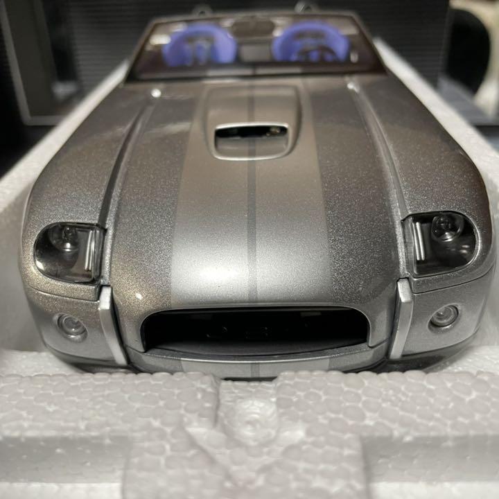 1/18 Shelby Cobra concept コブラ コンセプトカー Autoart 1/18 Ford Shelby Cobra Concept Silver Near unused