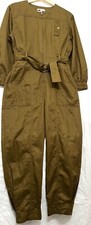 240464 Womens S MADEWELL NH045 Green L/S Tapered Leg L/S Jumpsuit NWT