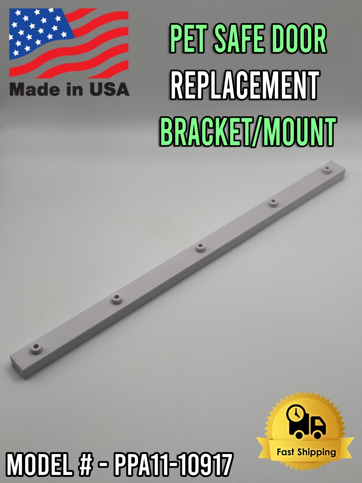Replacement Bracket/Mount for your Pet Safe Dog Door (Model PPA11