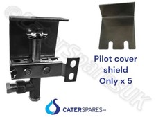 10 X STAINLESS STEEL SHIELD GREASE COVER SIT GAS 3 WAY PILOT ASSY CHINESE WOK