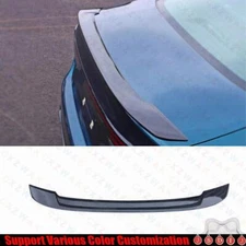 For Honda Accord 11th 23-24 ABS Carbon Fiber Rear Trunk Spoiler Wing Flap Strip