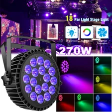 HOLDLAMP 270W RGBW 18 LED Wash Par Stage Lighting DMX Party Disco Show Alluminum