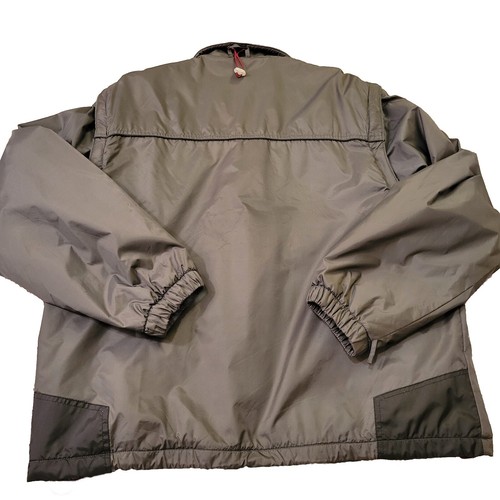 Point Zero Fire Wired Jacket Large Gray Fleece Lined Coat Detachable Sleeves - Picture 3 of 17
