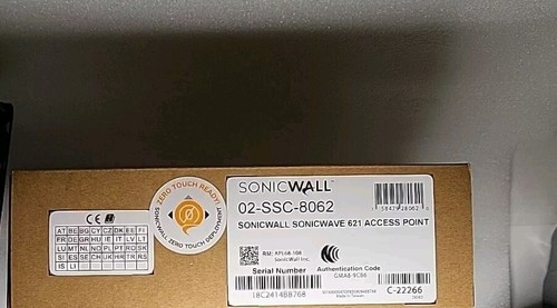 Sonicwall Sonicwave 621 AP Access Point 02-SSC-8062 New Sealed - Picture 4 of 7