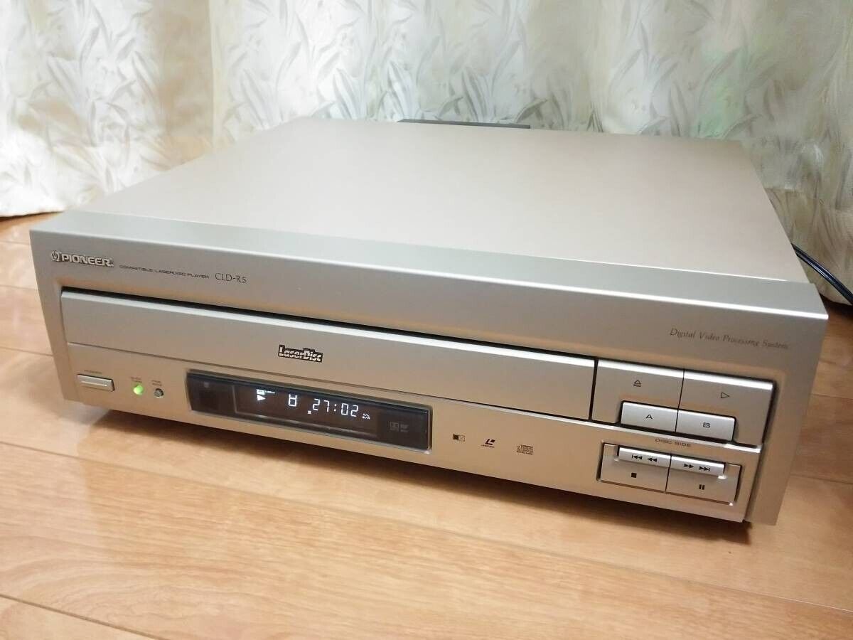 パイオニア LDプレイヤー CLD-02(PIONEER CLD-R5 Silver Laser パイオニア LDプレイヤー CLD-02(PIONEER CLD-R5 Silver Laser